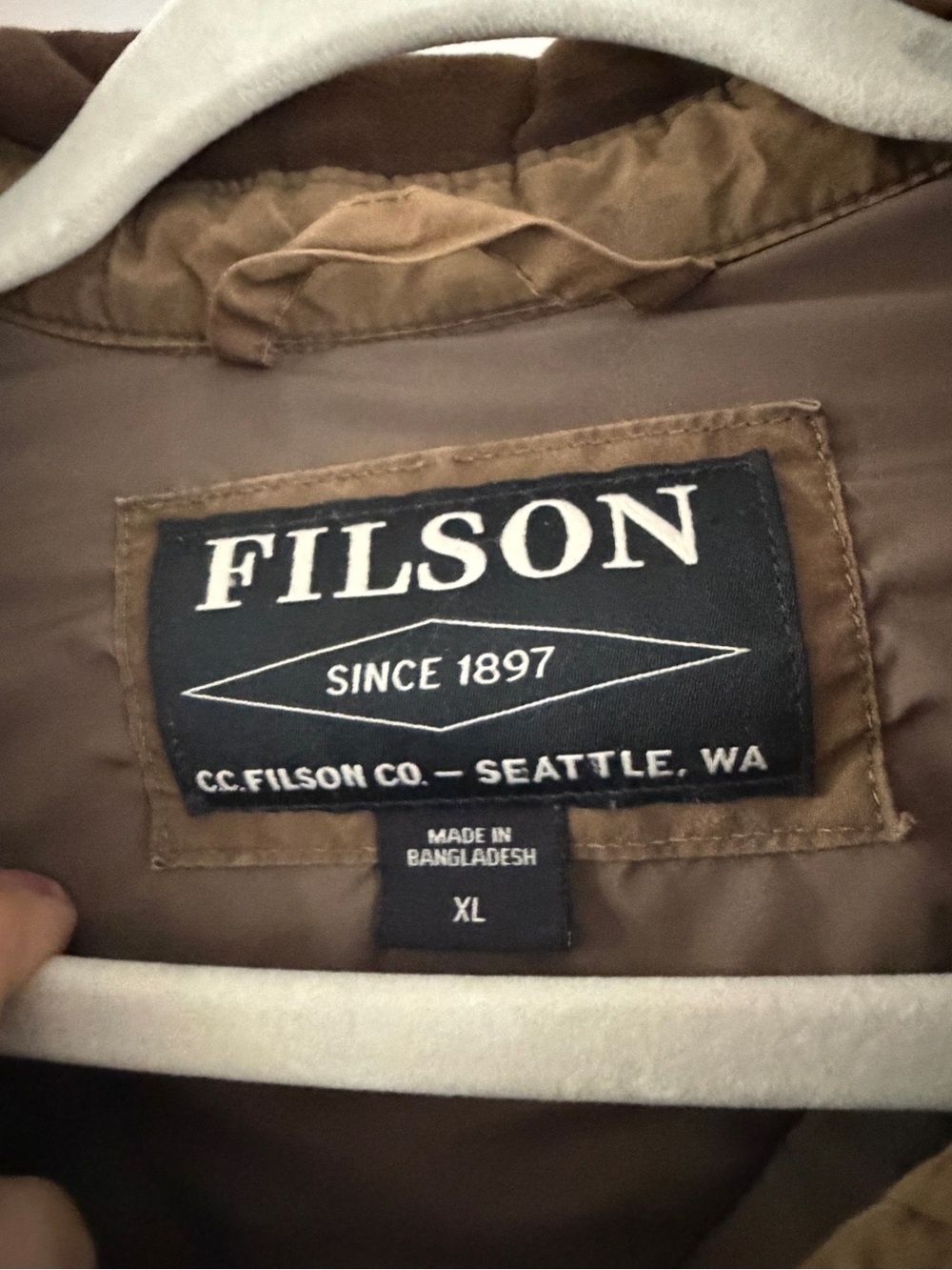 Filson Hyderabad Quilted Jac Short - Picture 5 of 5